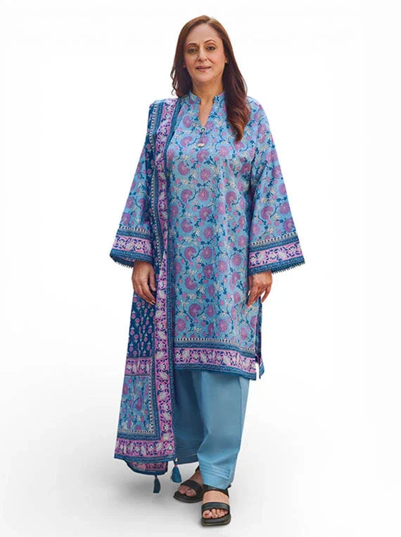 Mothers Printed Lawn Collection 2026 by Gul Ahmed (CL-62104A)
