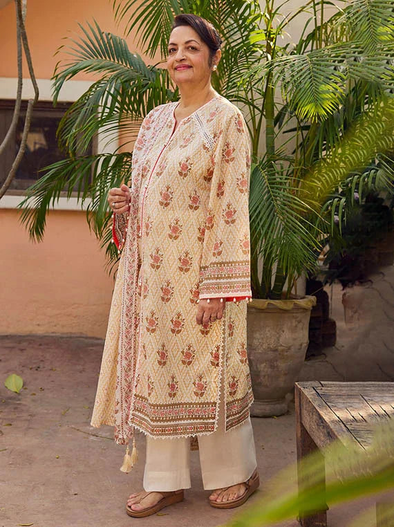 Mothers Printed Lawn Collection 2026 by Gul Ahmed (CL-62107A)