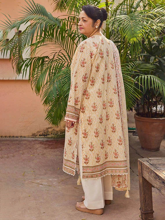 Mothers Printed Lawn Collection 2026 by Gul Ahmed (CL-62107A)