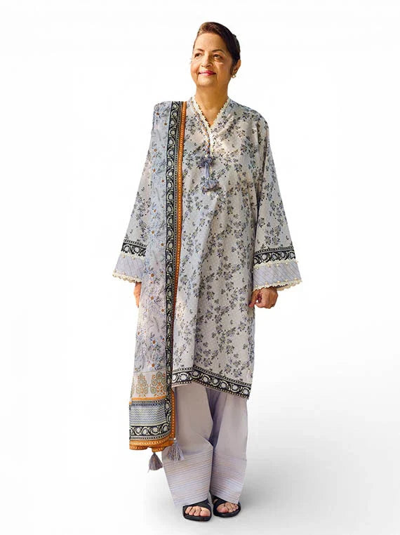 Mothers Printed Lawn Collection 2026 by Gul Ahmed (CL-62115A)