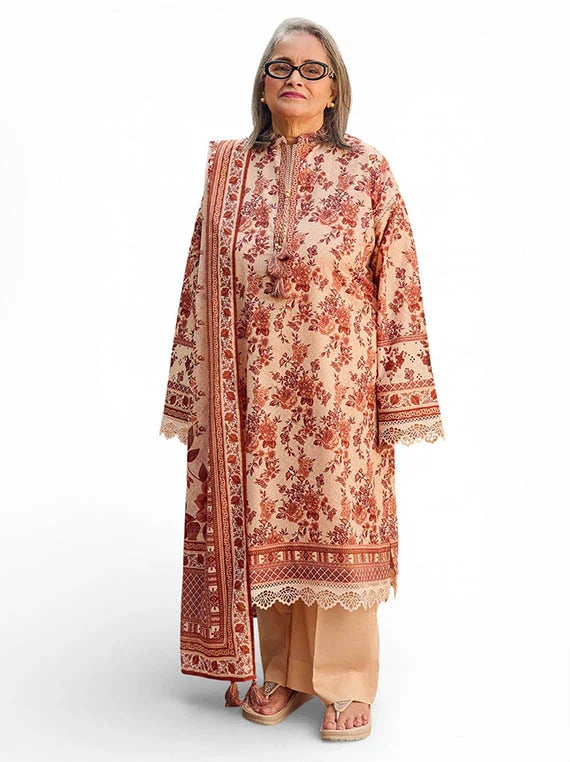 Mothers Printed Lawn Collection 2026 by Gul Ahmed (CL-62118B)