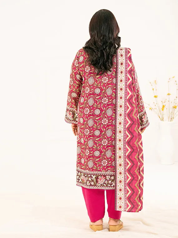 Mothers Love Printed Khaddar Collection 2025 by Gul Ahmed (K52109)