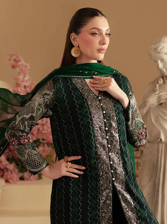 Multi Embroidered Fancy Chiffon Collection 2026 (AM-16)