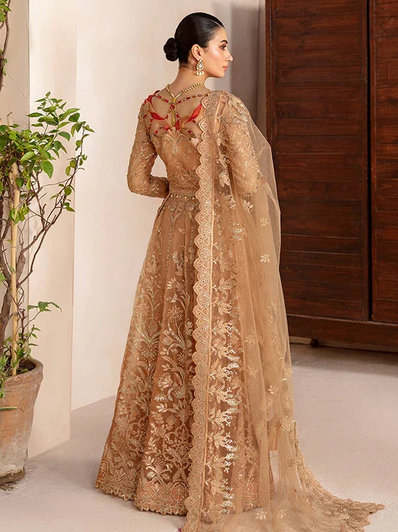 Multi Embroidered Fancy Chiffon Collection 2026 (HB-404)