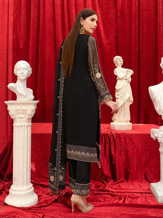 Multi Embroidered Fancy Chiffon Collection 2026 (HYT-4046)