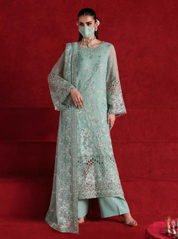 Multi Embroidered Fancy Chiffon Collection 2026 (KOH-102)