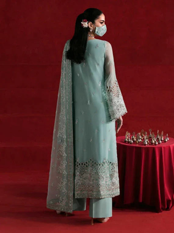 Multi Embroidered Fancy Chiffon Collection 2026 (KOH-102)