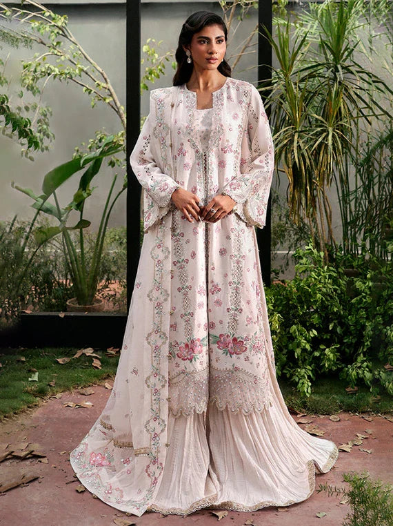 Multi Embroidered Fancy Chiffon Collection 2026 (Rue)