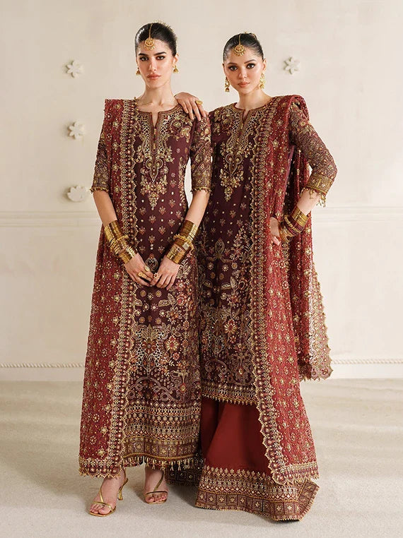 Multi Embroidered Fancy Chiffon Collection 2026 (V14-D07)