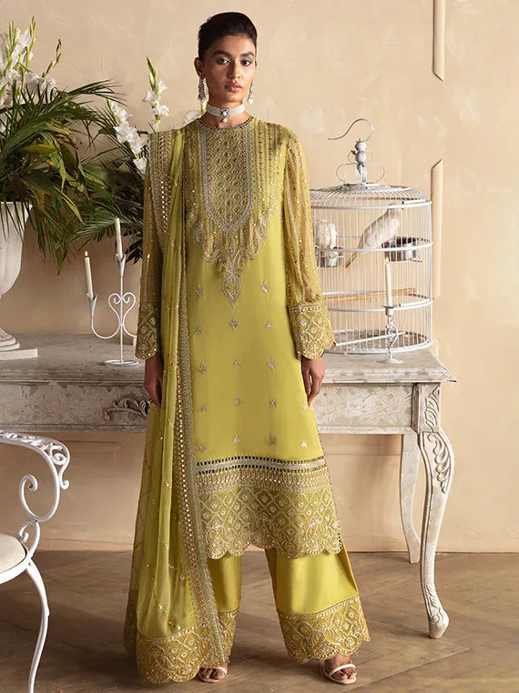 Multi Brand Embroidered Chiffon Collection 2025 (Afrozeh Diora)