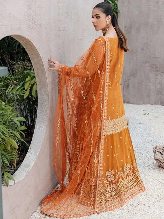 Multi Brand Embroidered Chiffon Collection 2025 (BL-509)