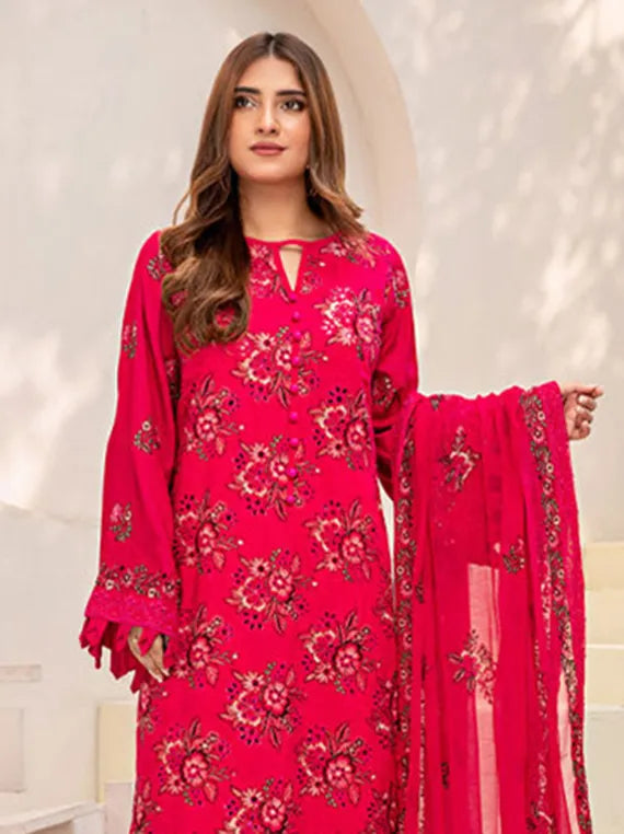 Multi Brand Embroidered Collection 2026 by Umar Poshak (D-03 Sanam Saeed)