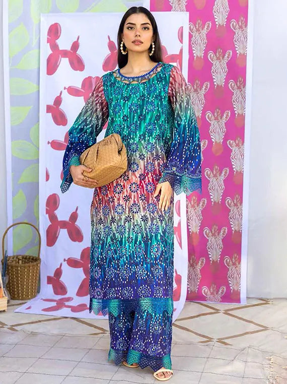 Multi Brand Embroidered Collection 2026 by Umar Poshak (NU2-122)