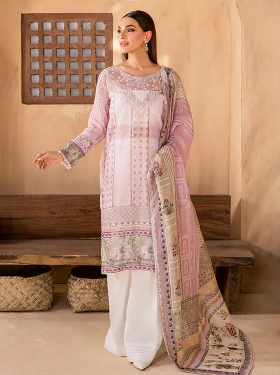 Multi Brand Embroidered Collection 2026 by Umar Poshak (NYLA)