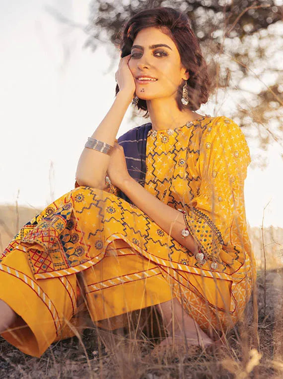 Multi Brand Lawn Collection 2025 (FEC-9022)