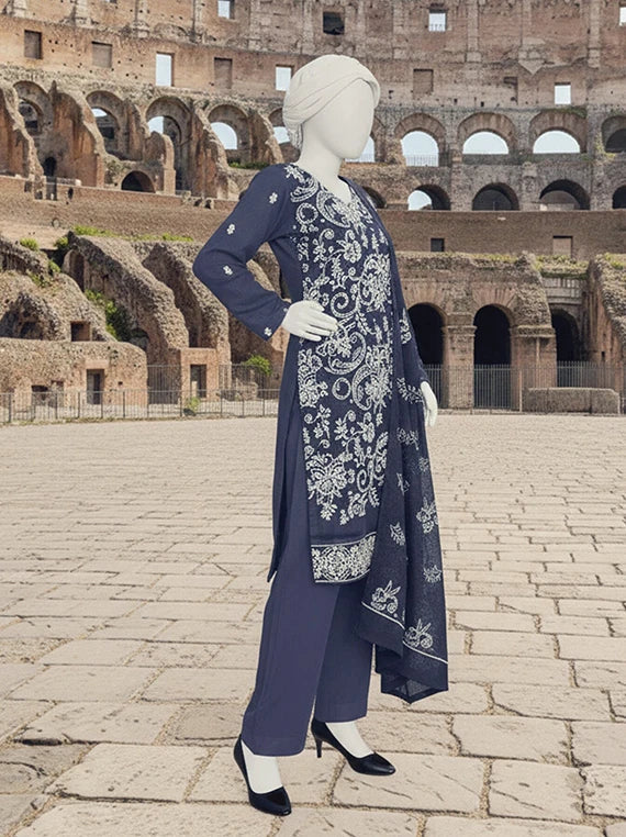 Mumtaz Embroidered Lawn By ABC 2026 Vol-26DB47 (D-02)