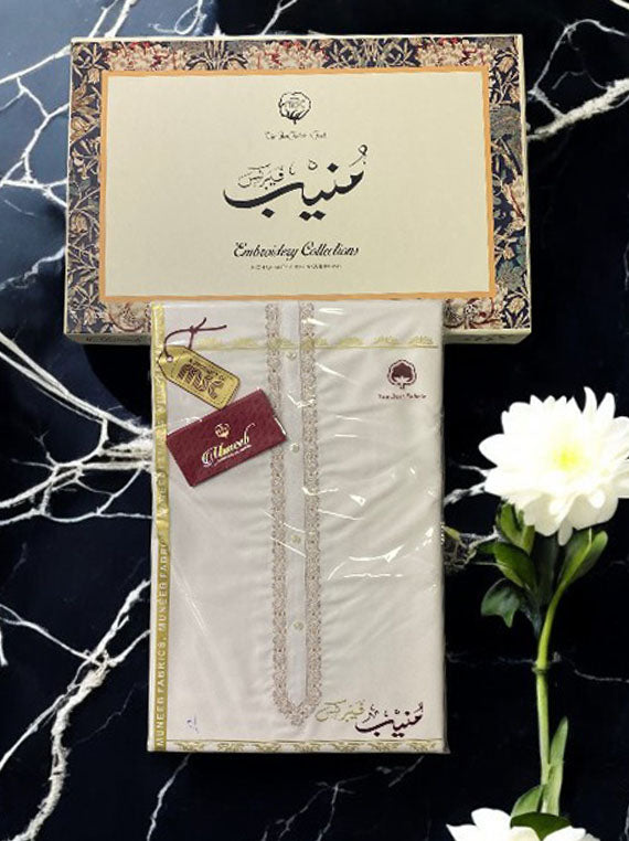 Muneeb Fabrics Winter Embroidered Mens Edit 2025