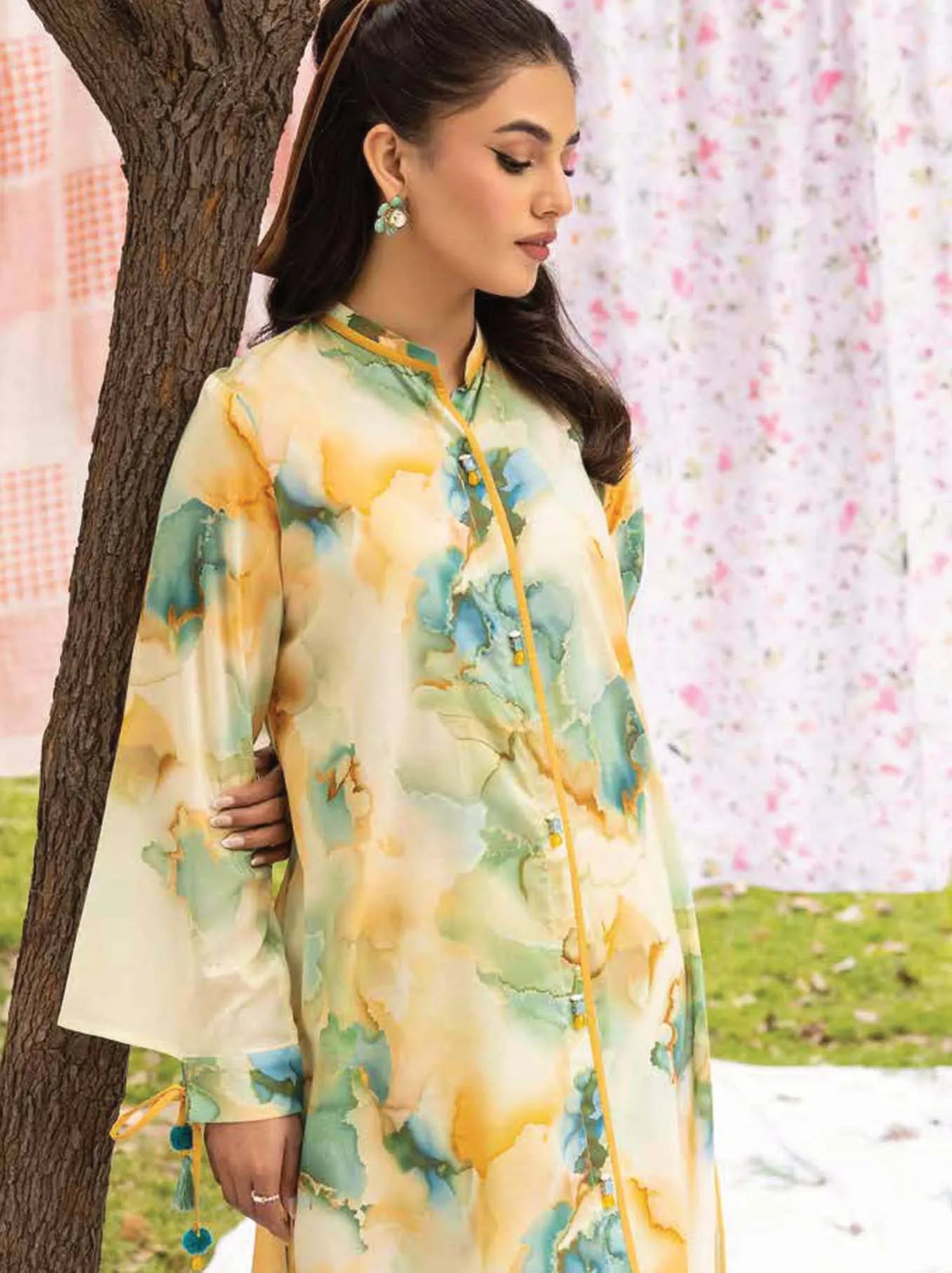 Muscari Kameez Shalwar Print Collection 2024 (MKS-811)