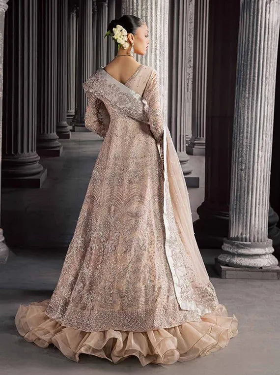 Muse Formals by Nureh Embroidered Net Unstitched Collection'26 (NFM-04)