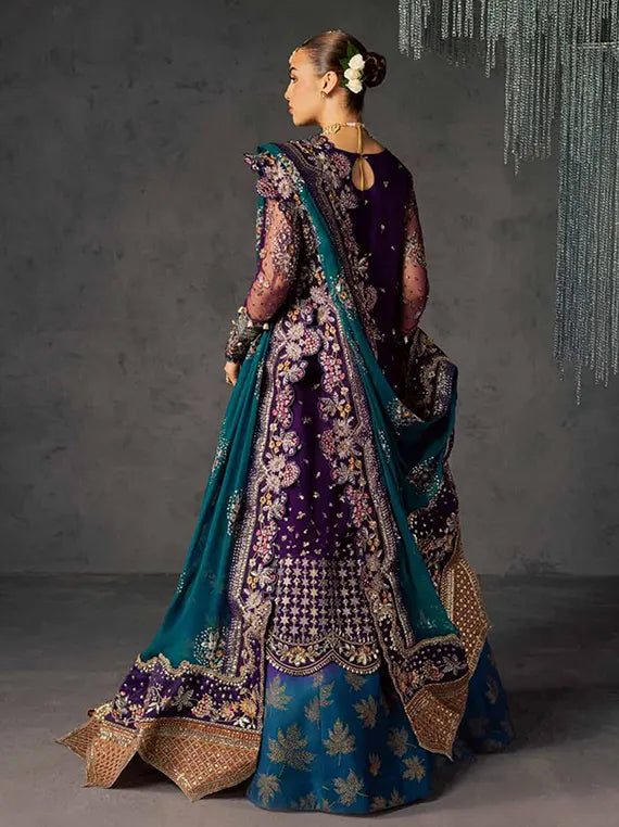 Muse Formals by Nureh Embroidered Net Unstitched Collection'26 (NFM-06)