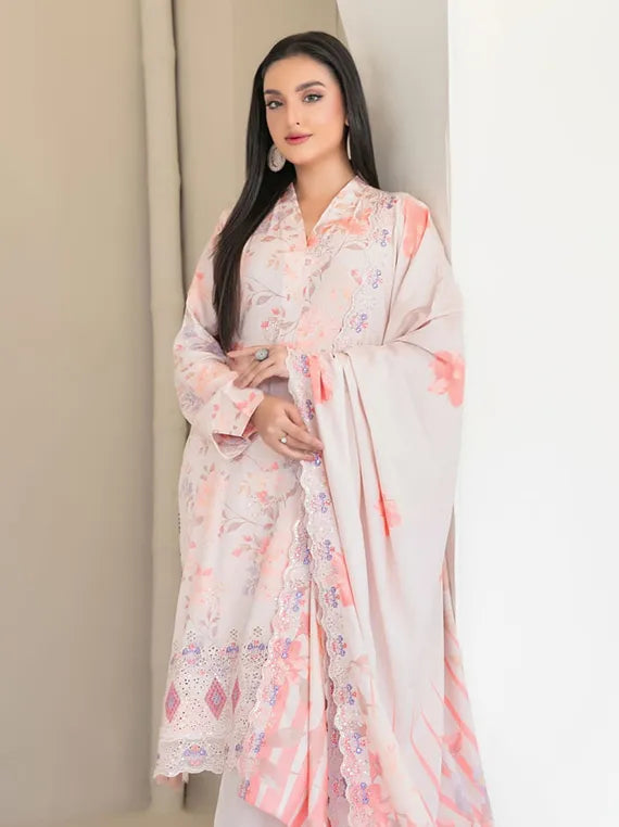 Muskaan Embroidered Printed Staple Collection 2025 by Tawakkal Fabrics (D-4416)