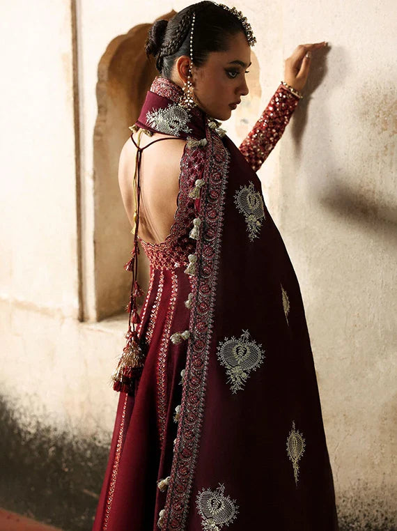 Mussarat Embroidered By Hussain Rehar Collection 2026 (Gulnar)