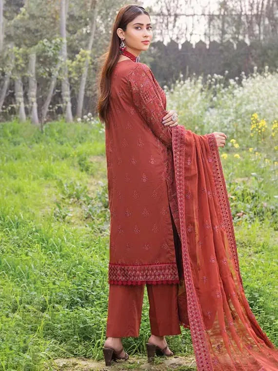 Mysha Embroidered Lawn Collection 2024 By Wania (WL-131)