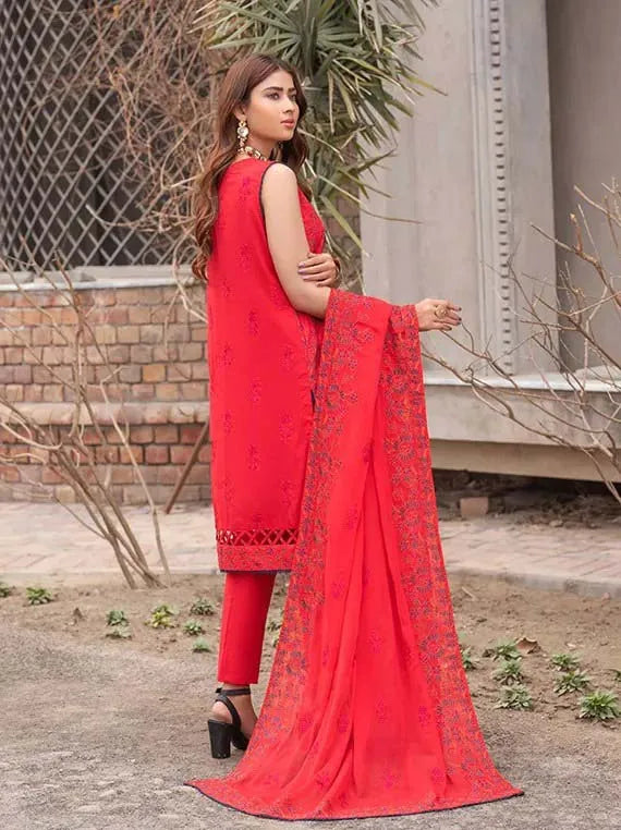 Mysha Embroidered Lawn Collection 2024 By Wania (WL-140)