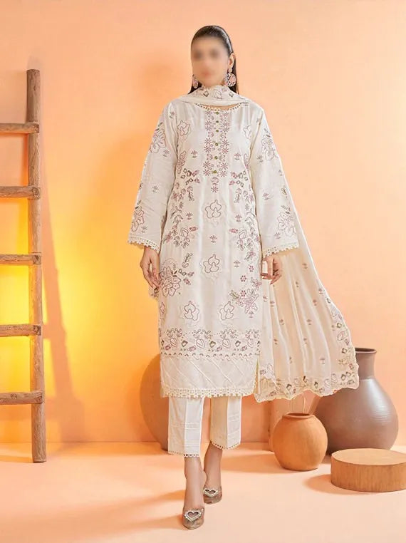 NAFEES by Fantak Embroidered Viscose Collection 2025 (ART-04)