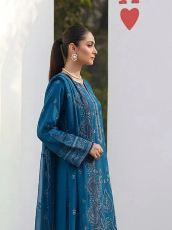 NASEEB by Pearl Arts Fancy Lawn Collection 2026 Vol-52 (D-03)