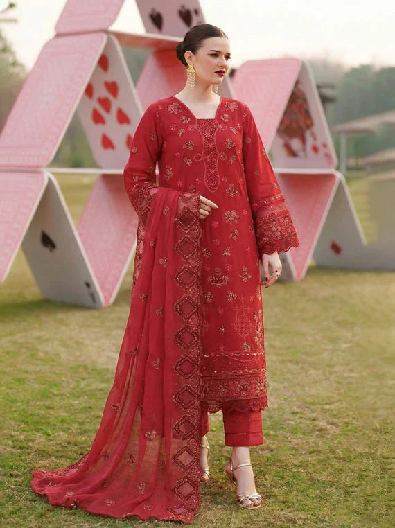 NASEEB by Pearl Arts Fancy Lawn Collection 2026 Vol-52 (D-04)
