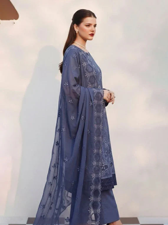 NASEEB by Pearl Arts Fancy Lawn Collection 2026 Vol-52 (D-07)