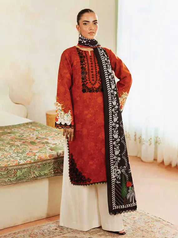 NISSA by RajBari Embroiderd Marina Collection 2025 (D-06)