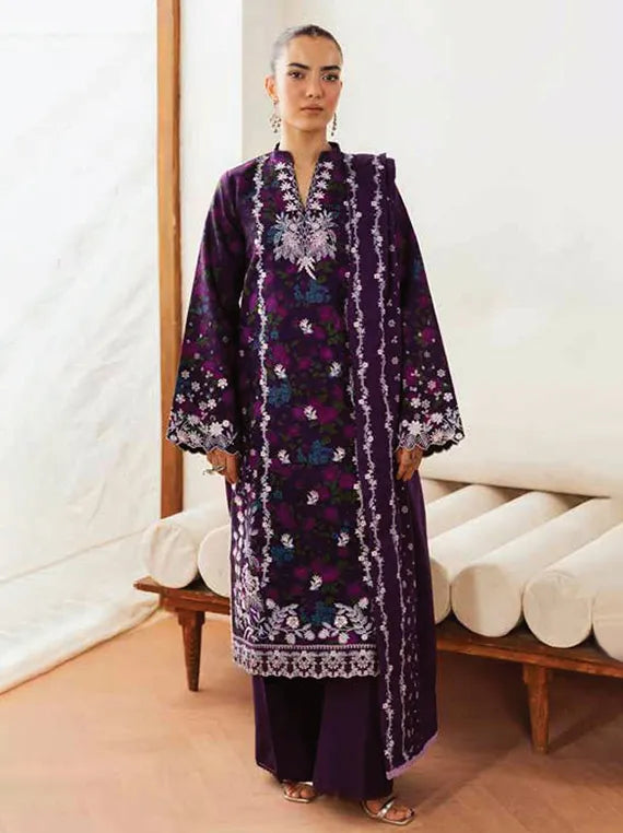 NISSA by RajBari Embroiderd Marina Collection 2025 (D-07)