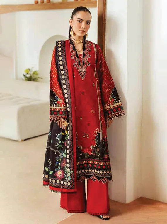 NISSA by RajBari Embroiderd Marina Collection 2025 (D-09)
