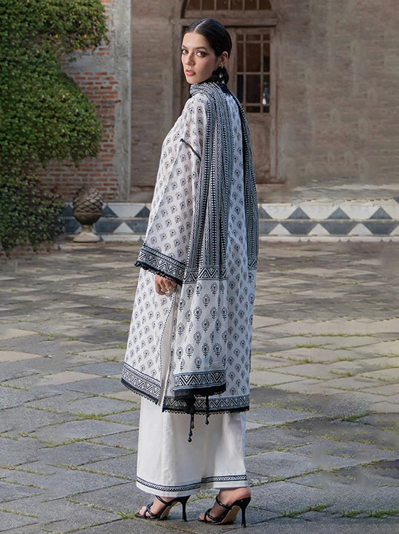 NOIR & BLANC by Gul Ahmed Printed Lawn Collection 2026 (B-62003)