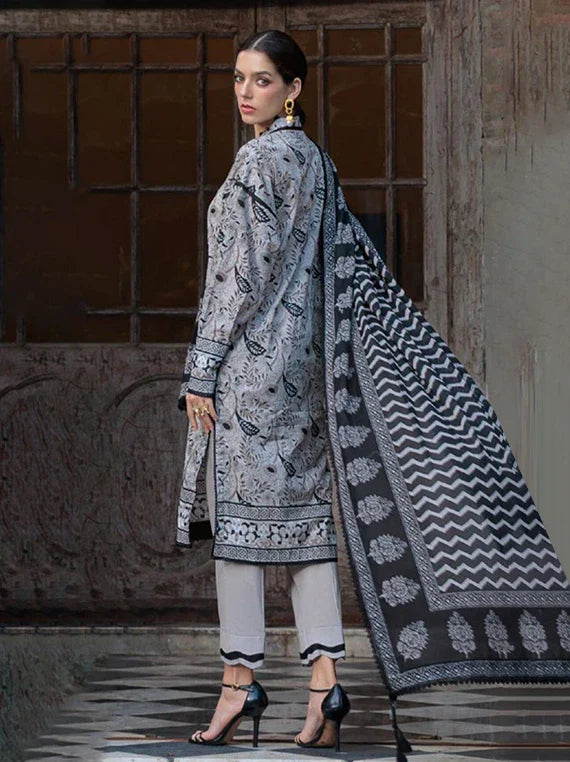 NOIR & BLANC by Gul Ahmed Printed Lawn Collection 2026 (B-62005)