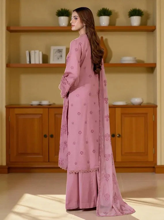 NOOR-E-FAJAR by Miraal Embroidered Karandi Collection 2025 (KR-254)