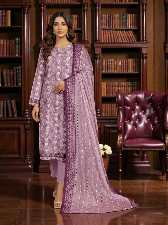 NUREH By Riaz Arts Printed Embroidered Lawn Collection 2026 (D-08)