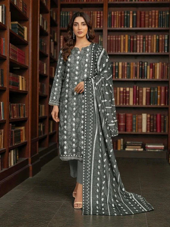 NUREH By Riaz Arts Printed Embroidered Lawn Collection 2026 (D-09)