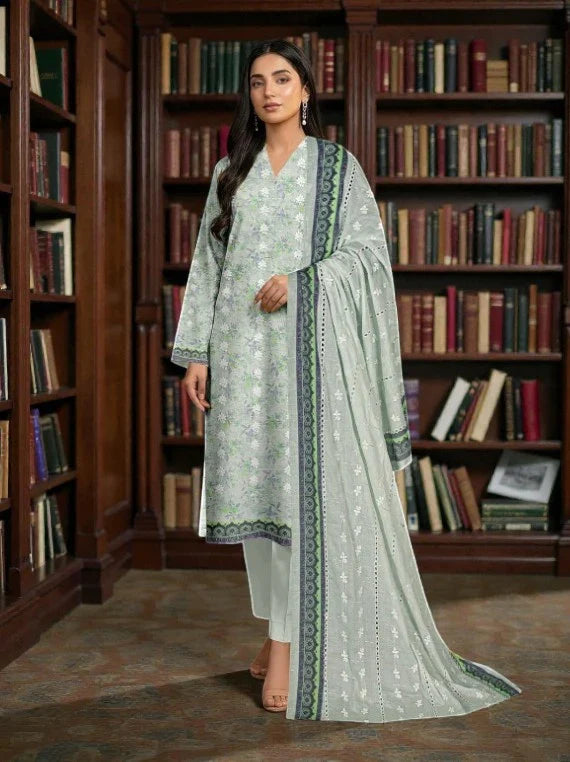 NUREH By Riaz Arts Printed Embroidered Lawn Collection 2026 (D-10)