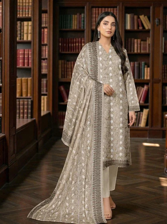 NUREH By Riaz Arts Printed Embroidered Lawn Collection 2026 (D-11)