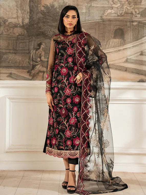 Nafees by Zarif Embroidered Formals Net Edit 2025 (05-EVIN)