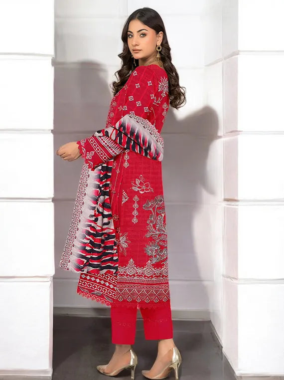 Naimal Embroidered Lawn Collection 2025 By Hayma (D-01)