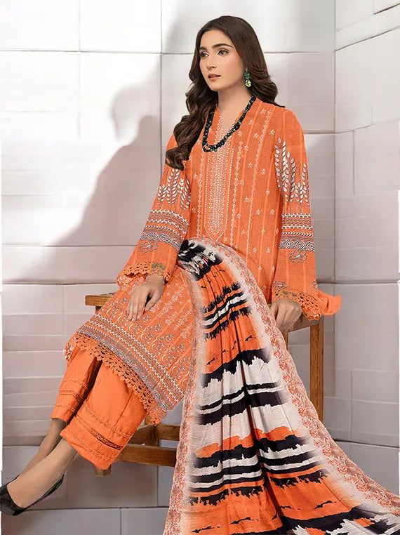 Naimal Embroidered Lawn Collection 2025 By Hayma (D-02)