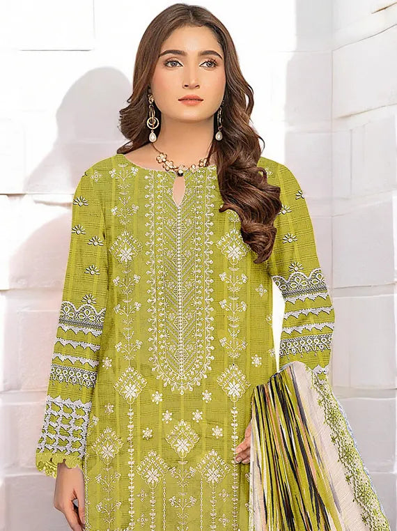 Naimal Embroidered Lawn Collection 2025 By Hayma (D-10)