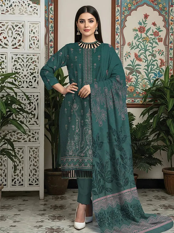 Naina Zarri Leather Peach Collection 2025 Vol-07 by Chawla Fabrics (D-01)