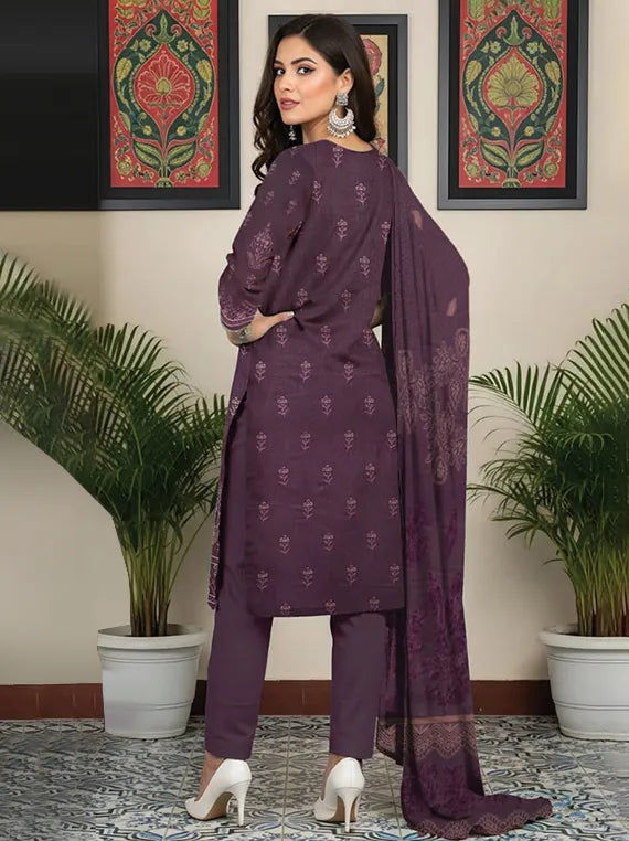 Naina Zarri Leather Peach Collection 2025 Vol-07 by Chawla Fabrics (D-03)