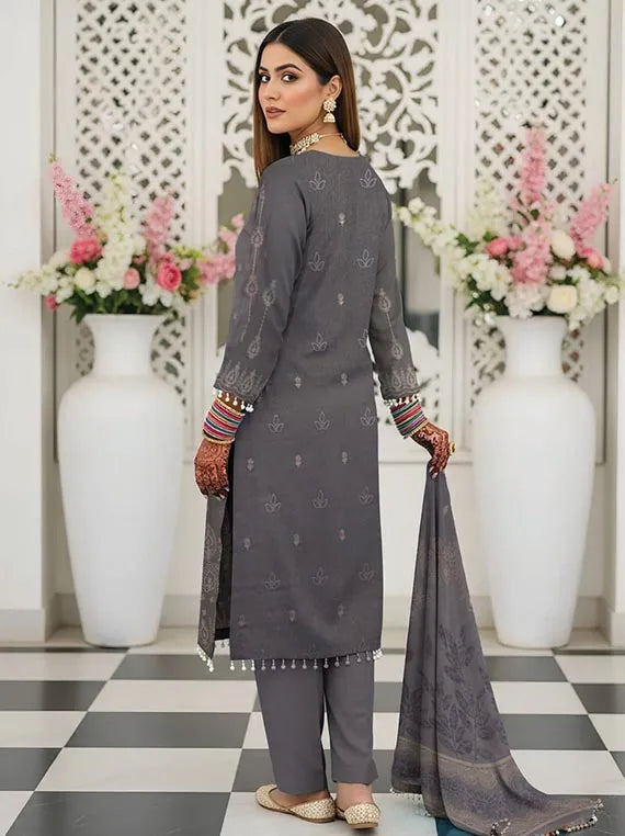 Naina Zarri Leather Peach Collection 2025 Vol-08 by Chawla Fabrics (D-05)
