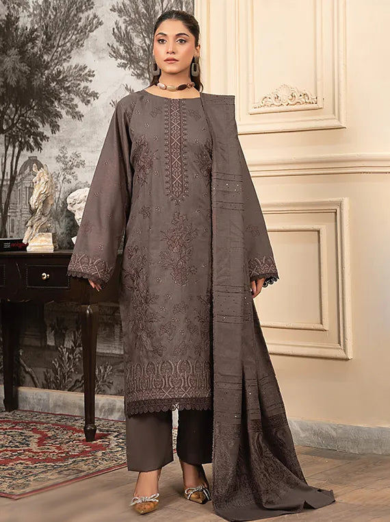 Nakoosh Jacquard Peach Collection 2025 by Sobia Waseem
